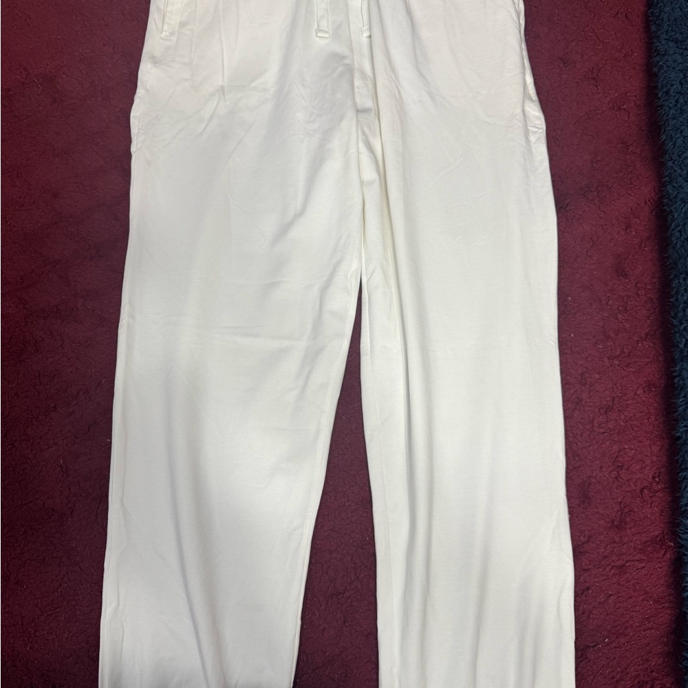 Men's Classic White Pants